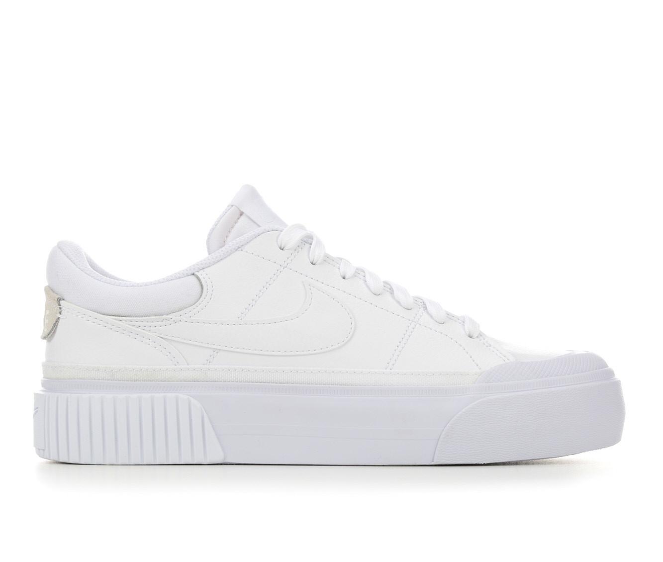 White nike air store force 1 shoe carnival