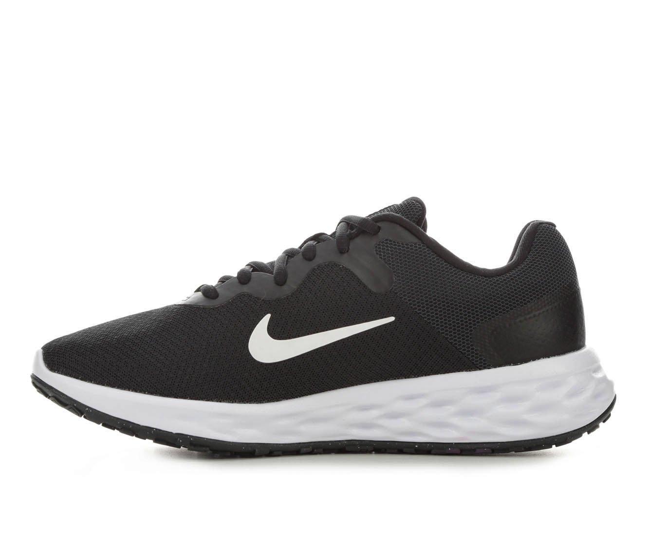 Womens black white nike running clearance shoes