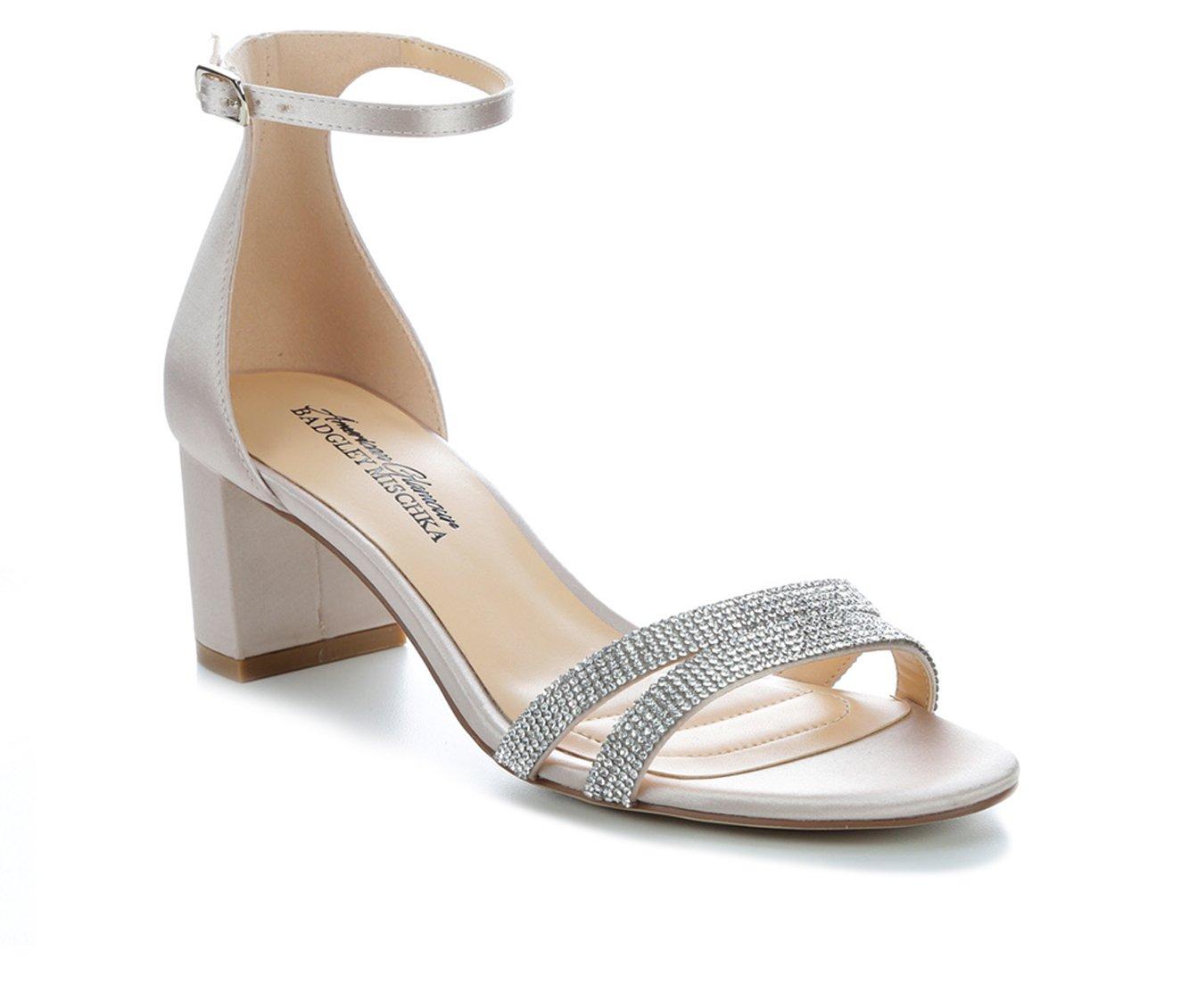 Alexa Embellished Block Heel by Badgley Mischka