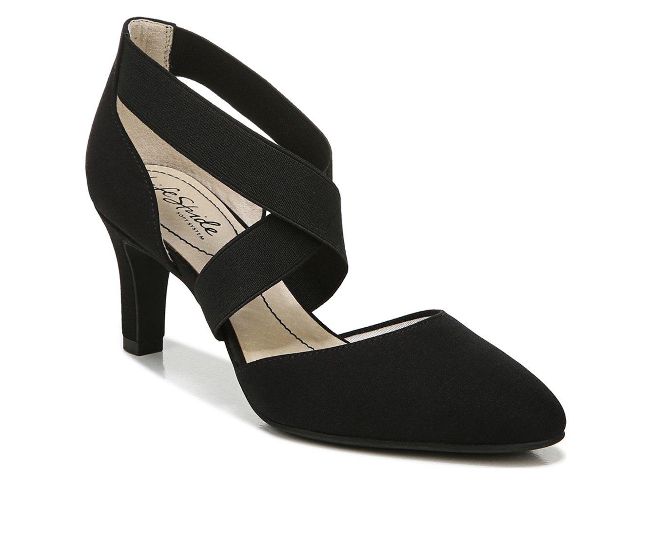 Lifestride low best sale heel pumps