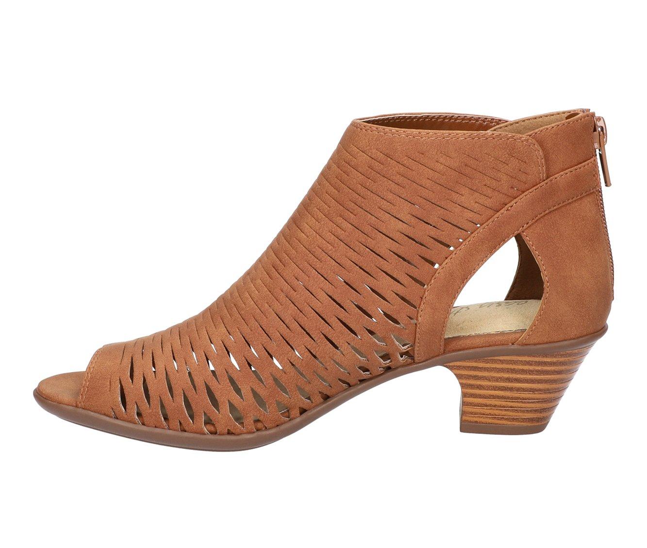 Women's Easy Street Sunrise Heeled Peep Toe Booties
