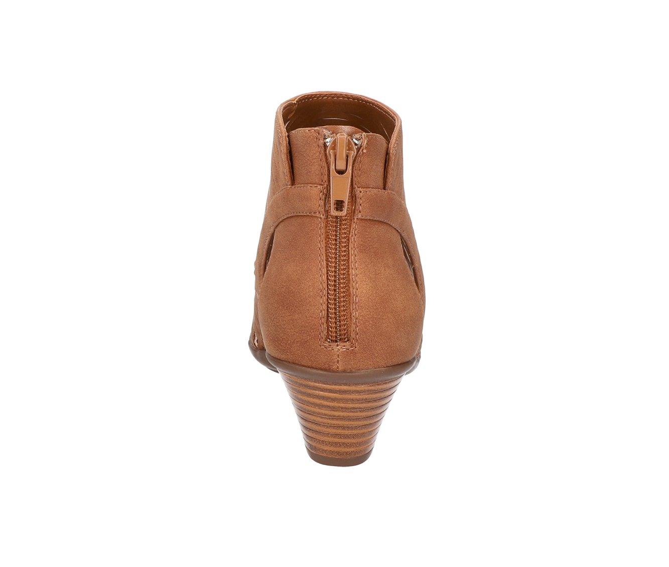 Women's Easy Street Sunrise Heeled Peep Toe Booties