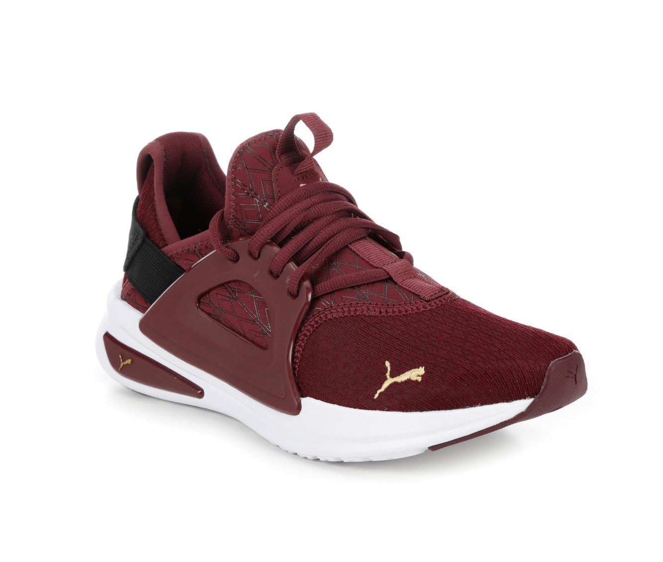 Burgundy and hot sale gold pumas