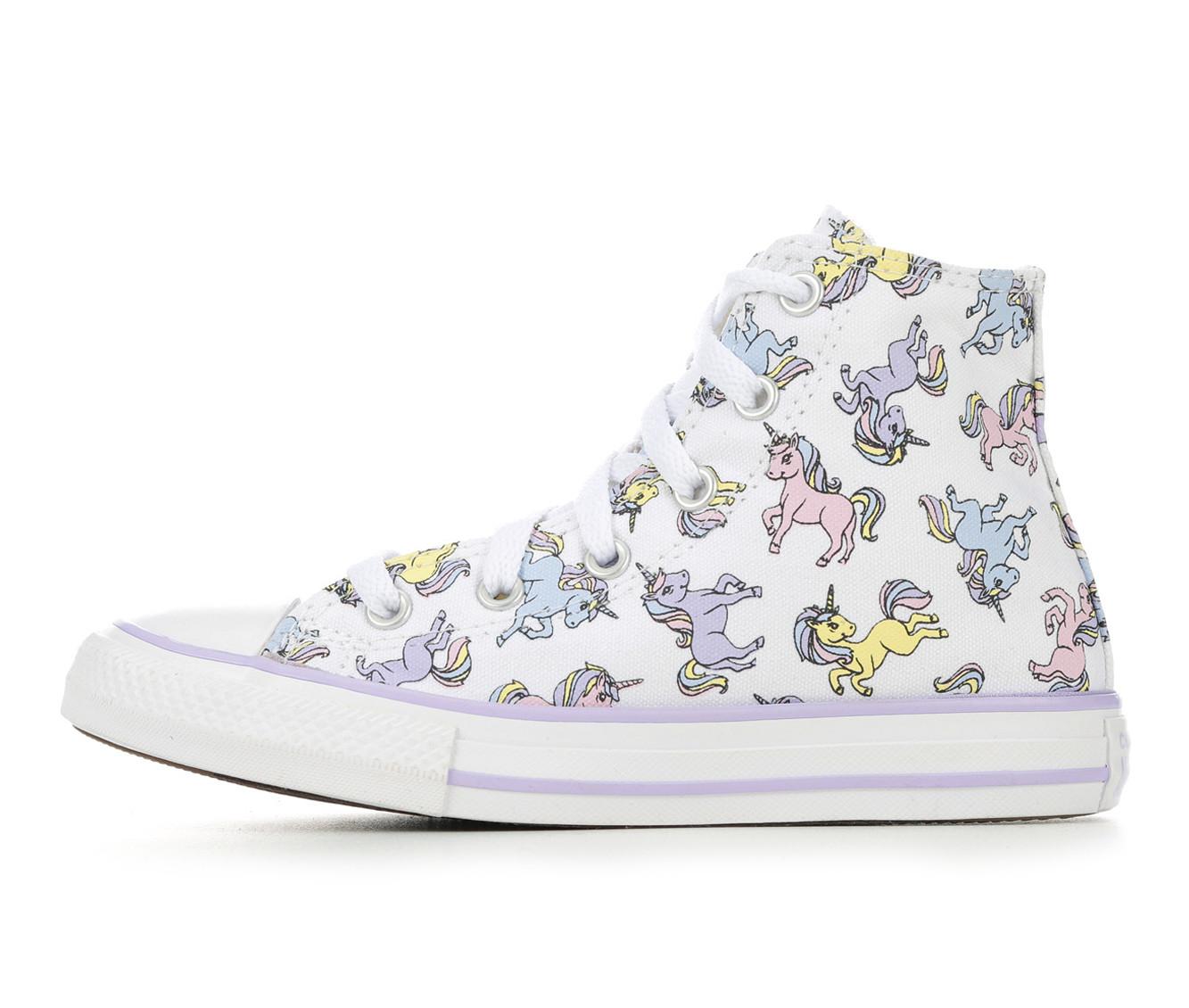 Girls' Converse Little Kid Chuck Taylor All Star Unicorn Mid Sneakers