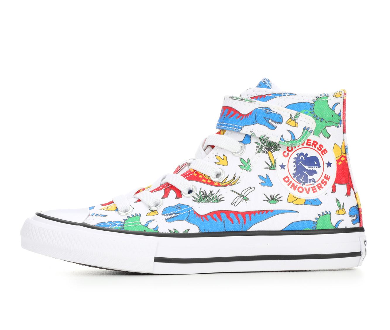 Kids' Converse Little Kid Chuck Taylor All Star Dino Mid-Top Sneakers
