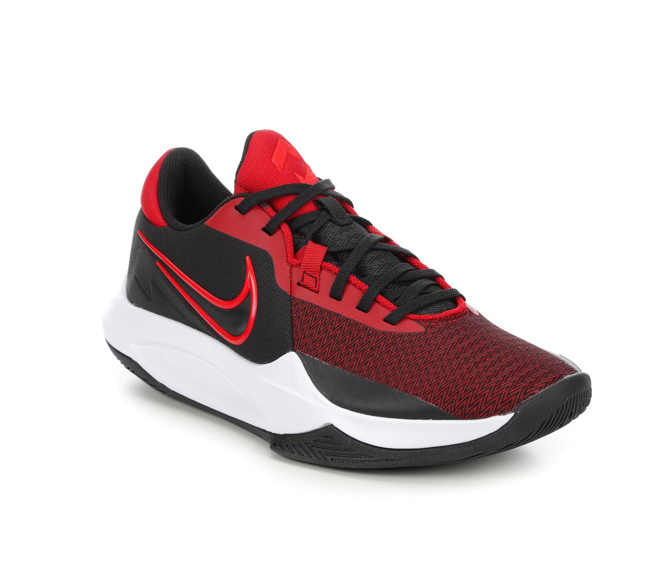 Nike air precision black clearance and red