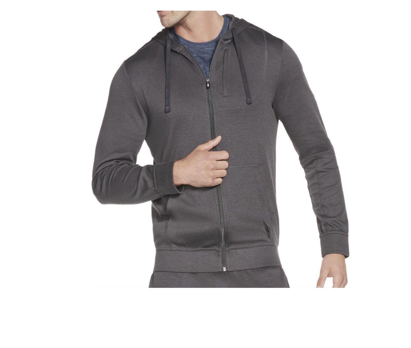 Skechers Go Apparel Men's Go Knit Pique Full Zip Hoodie