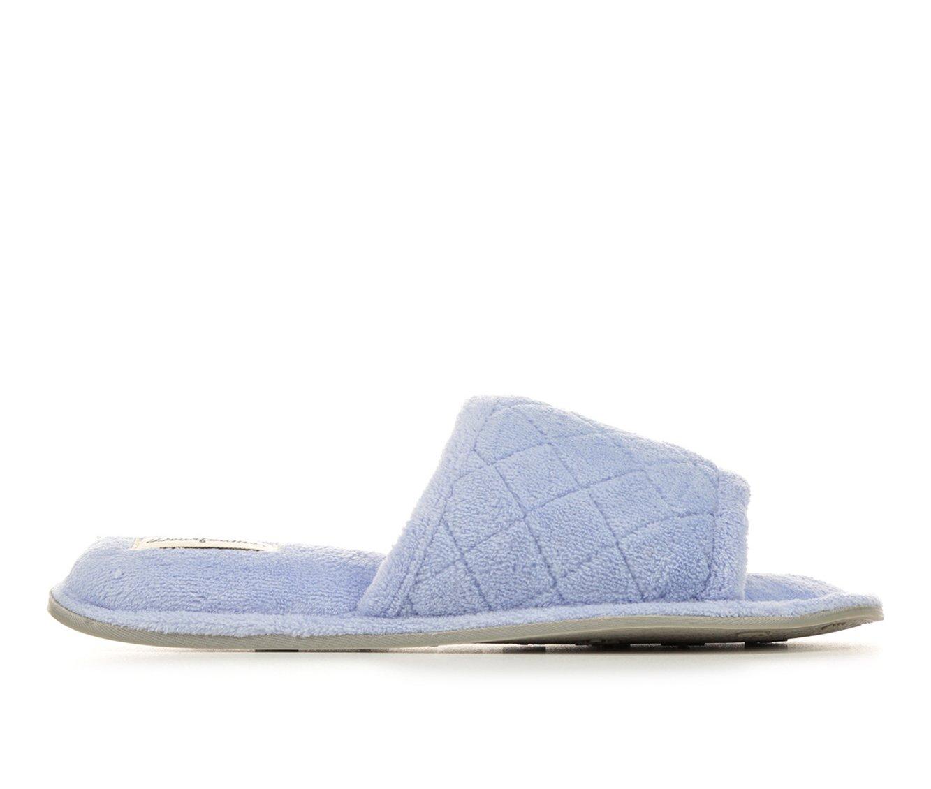 Dearfoam open hot sale toe slippers