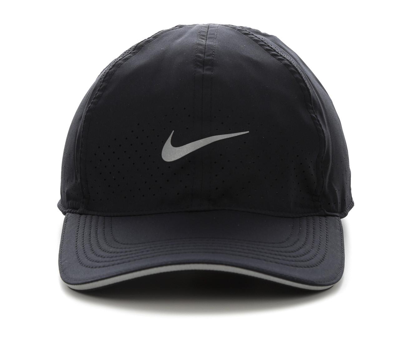 Unisex Nike Dri-Fit Aerobill Featherlight Perforated Running Cap - Black