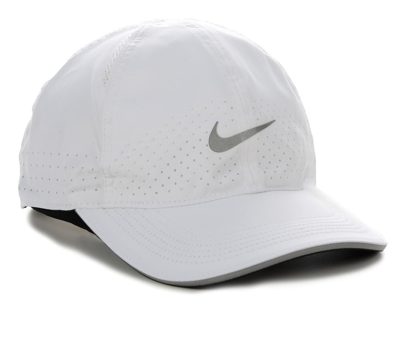 Nike Dri Fit Featherlight Aerobill Running Cap 1 Size Unisex Black