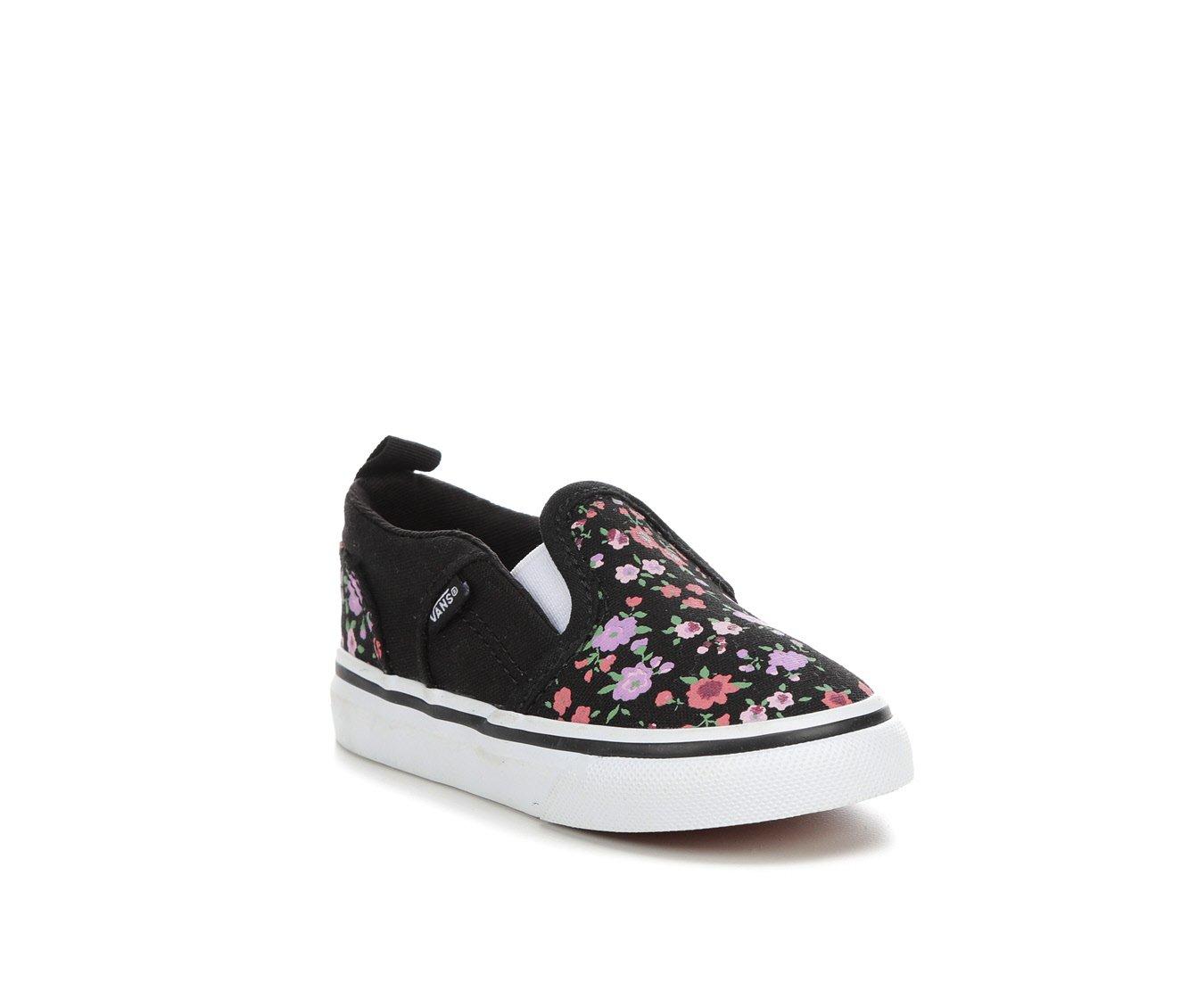 Vans asher on sale slip on pink