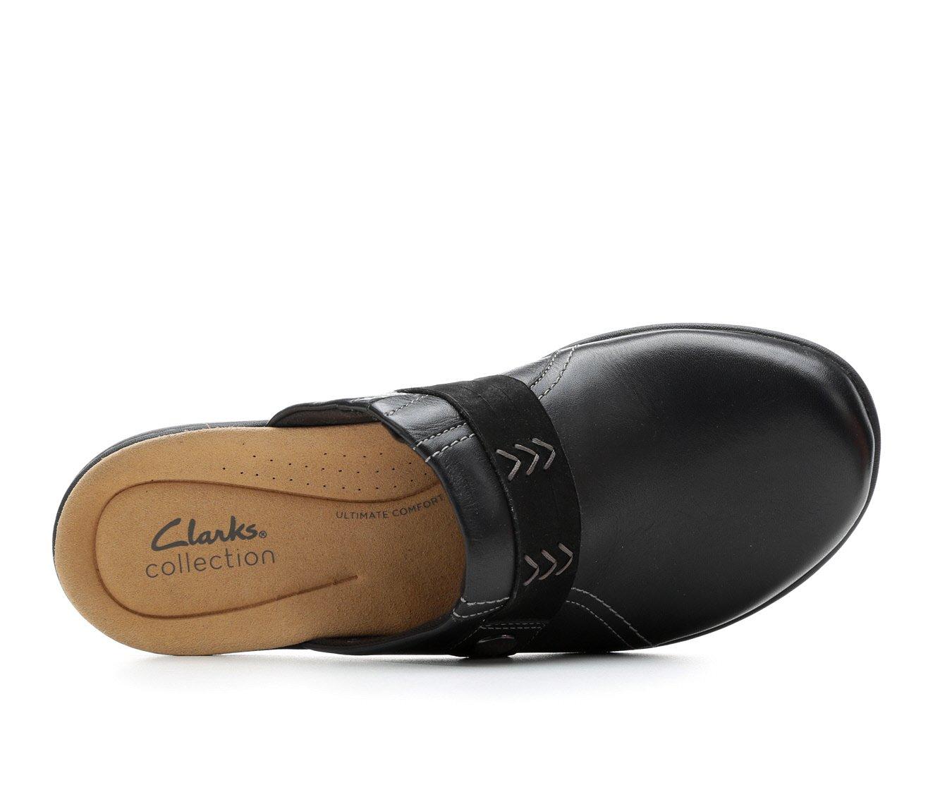 Clarks clogs outlet and mules