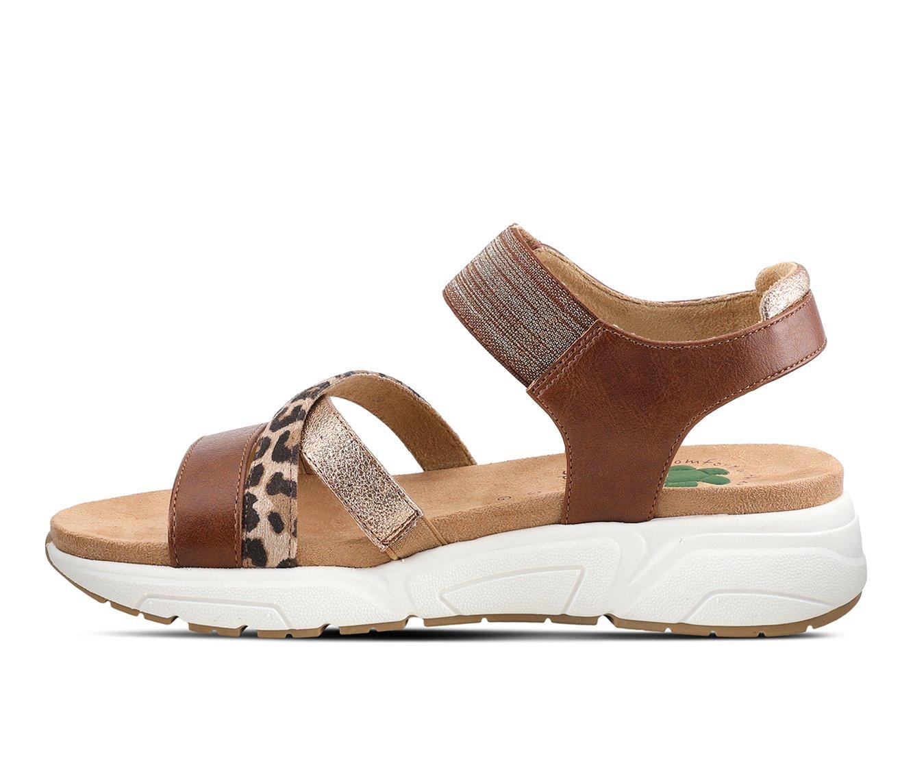 Women's SPRING STEP Heather Footbed Sandals