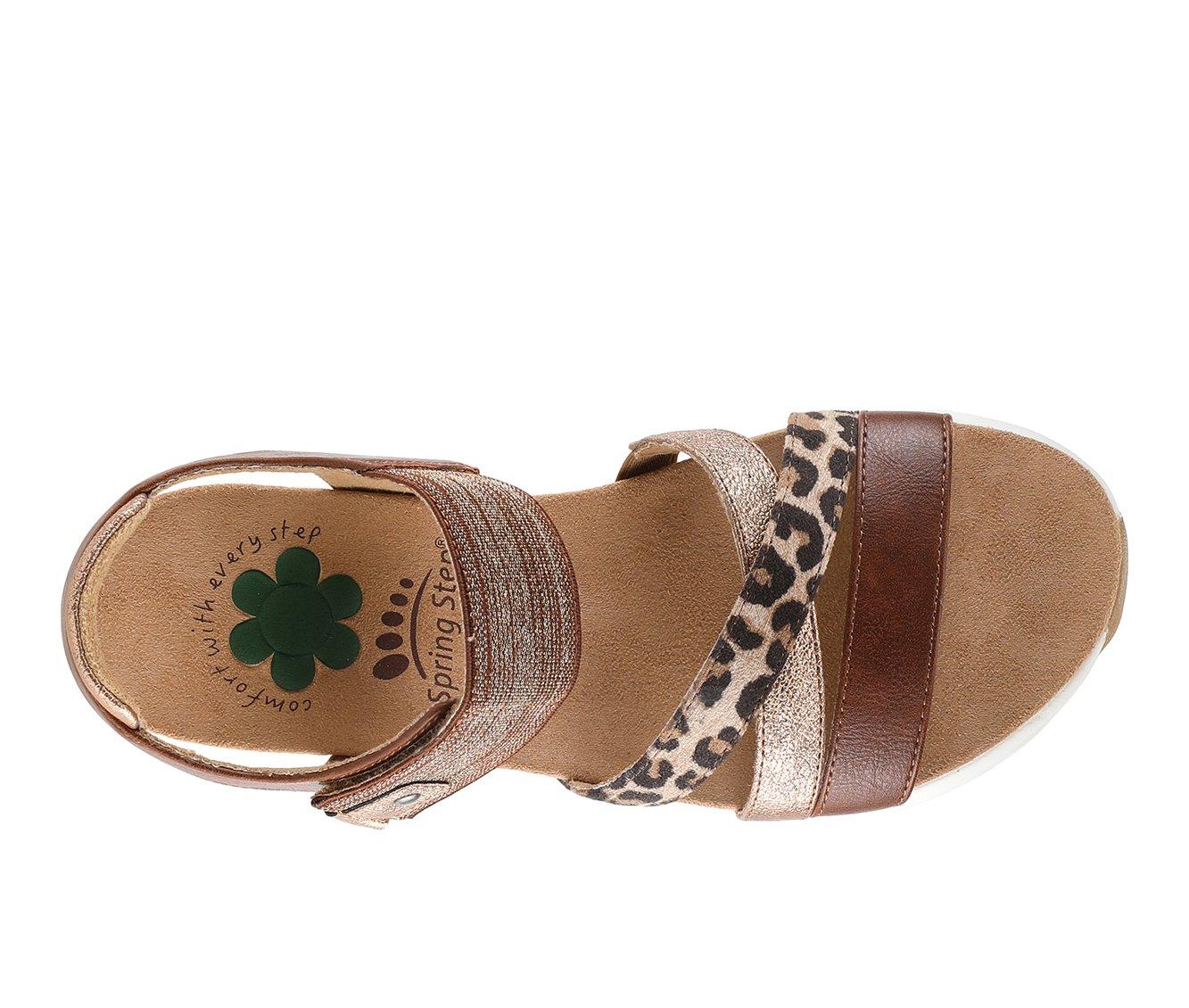 Women's SPRING STEP Heather Footbed Sandals