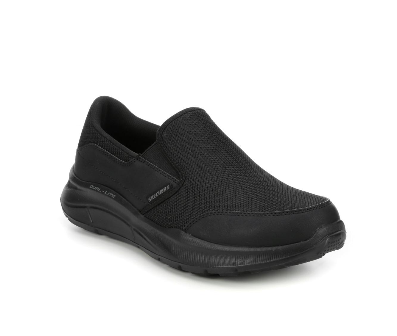 Skechers leather store walking shoes