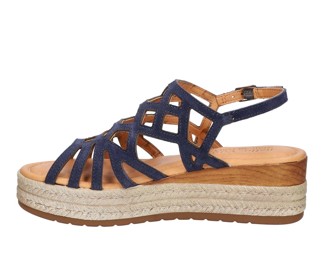 Women's Bella Vita Italy Zip Wedge Sandals