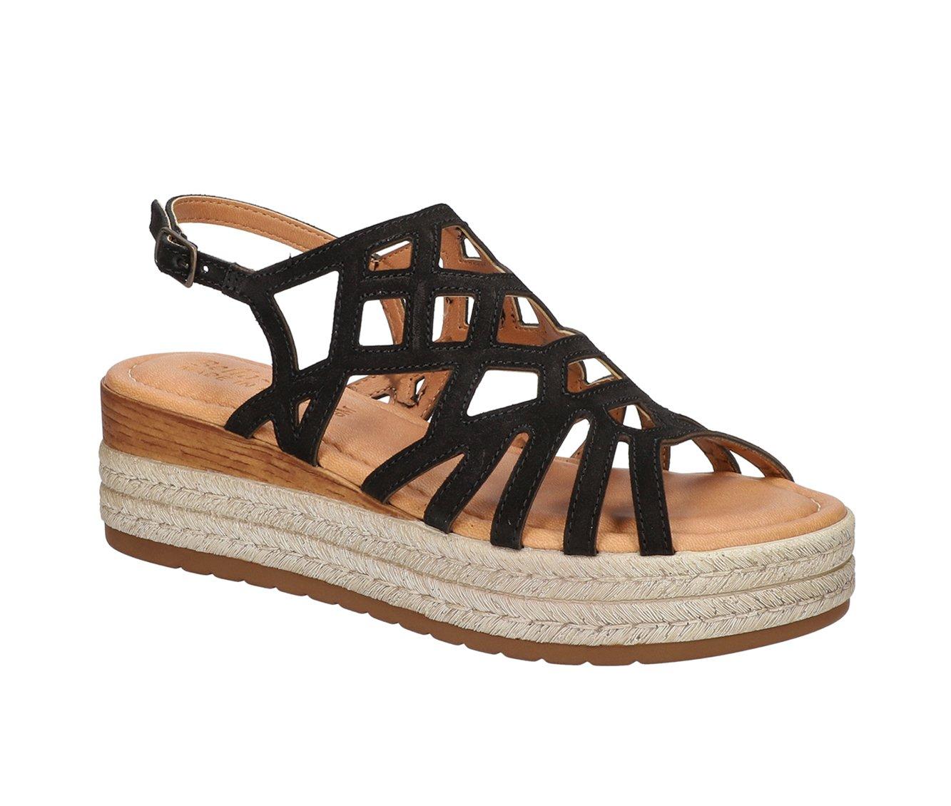 Women's Bella Vita Italy Zip Wedge Sandals