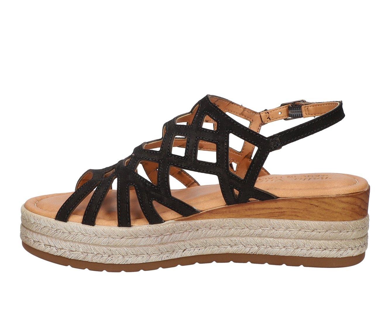 Women's Bella Vita Italy Zip Wedge Sandals