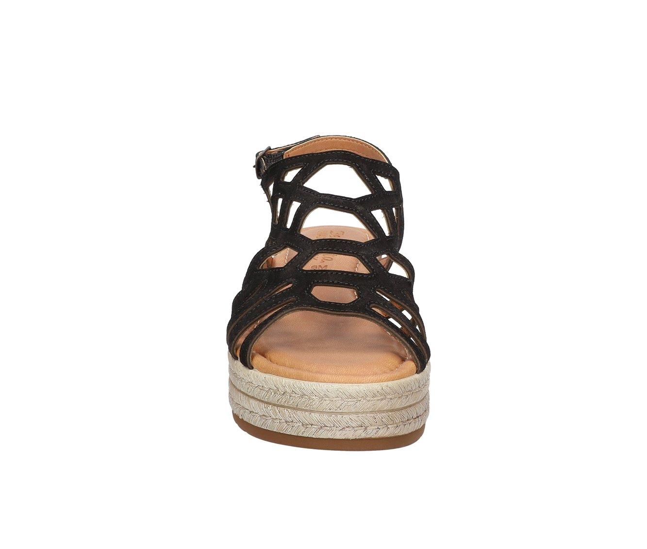 Women's Bella Vita Italy Zip Wedge Sandals