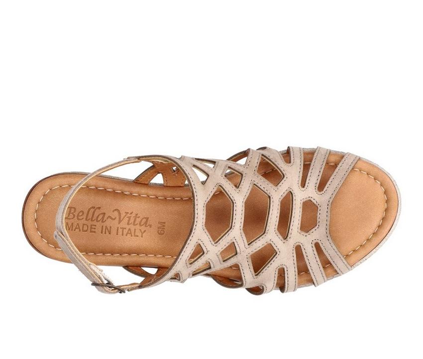 Women's Bella Vita Italy Zip Wedge Sandals