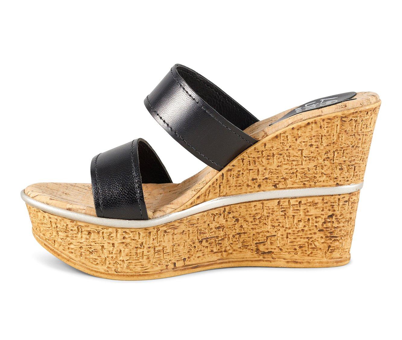 Women's Love and Liberty Brooklyn Platform Wedge Sandals