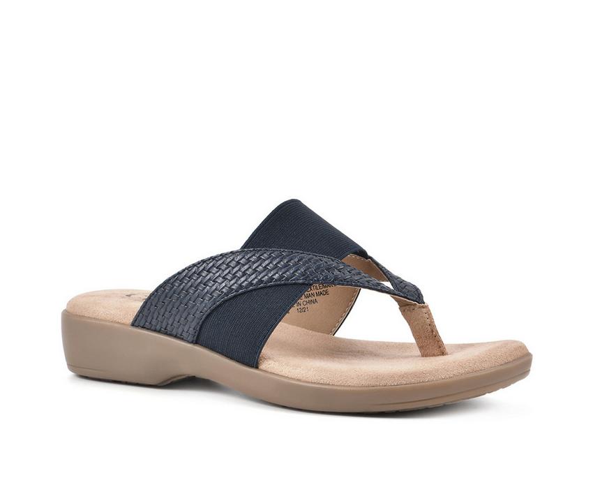Women's Cliffs by White Mountain Bumble Thong Sandals