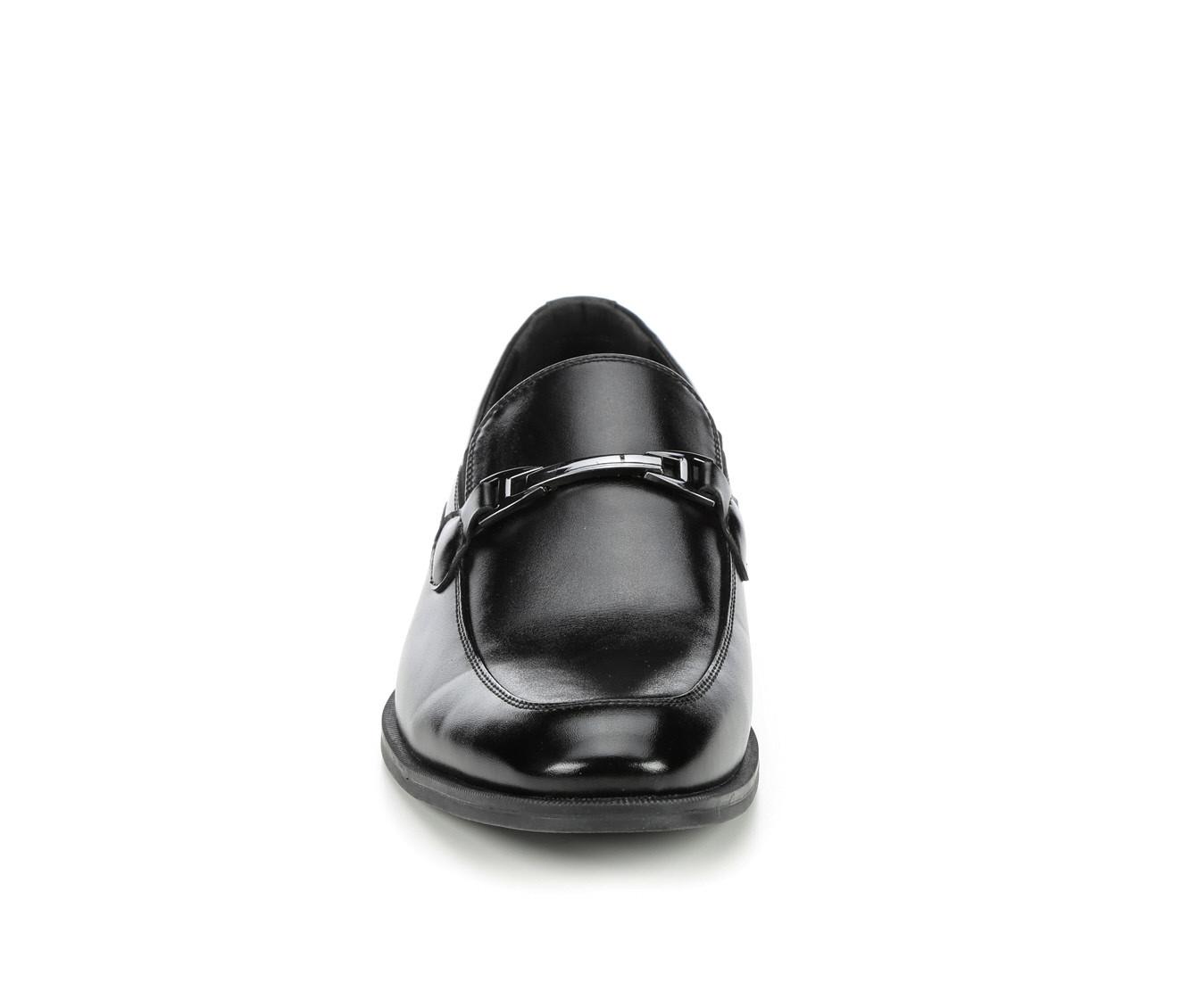 Van Heusen Men's Black Formal Loafers
