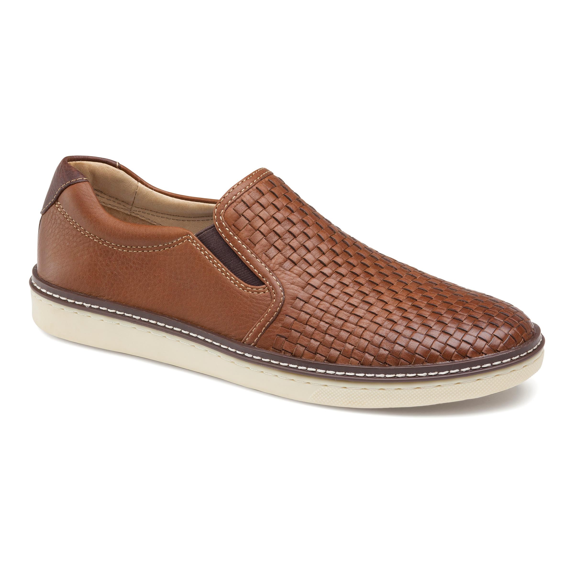 Men's Johnston and Murphy McGuffey Woven Slip-On Shoes