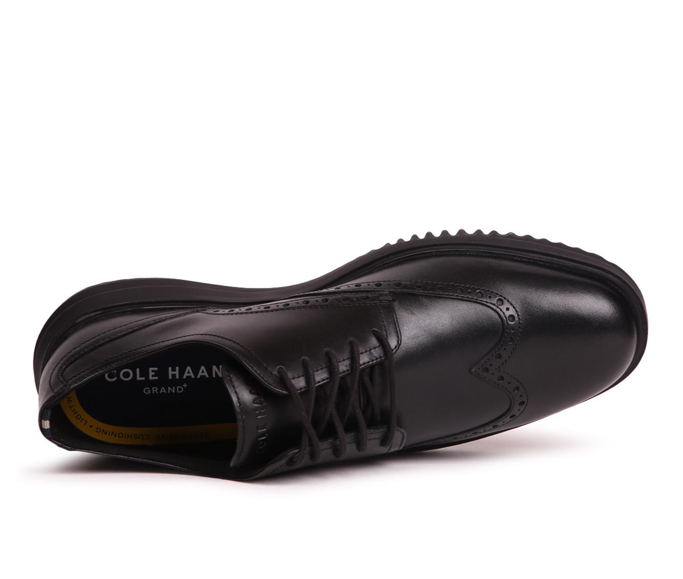 Men's Cole Haan Grand Wingtip Oxford Dress Shoes | Shoe Carnival