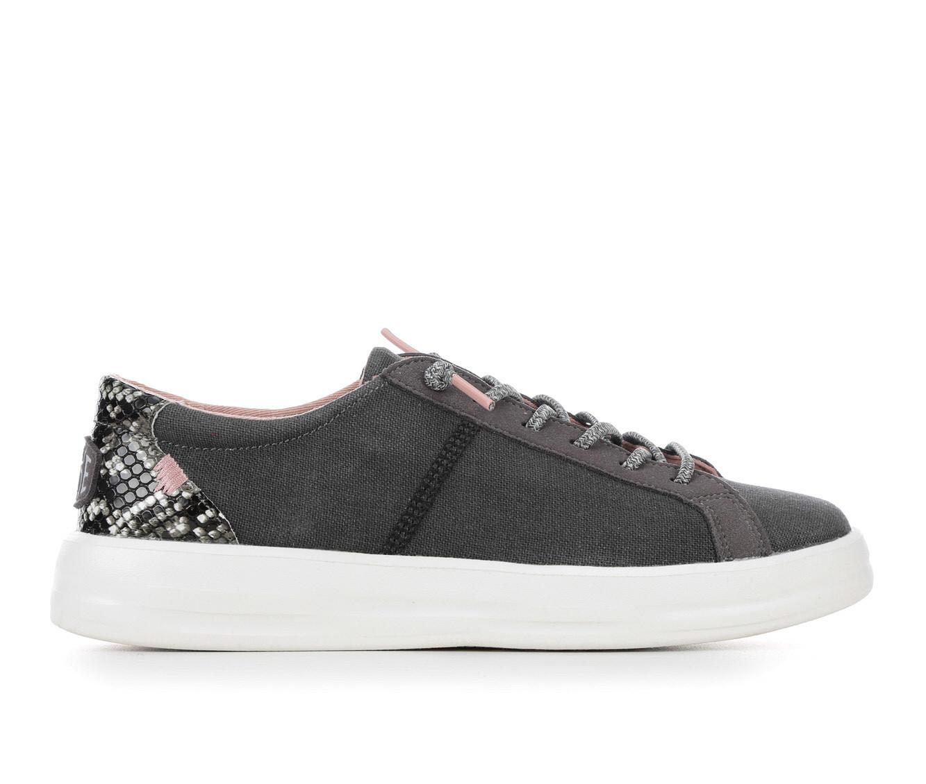 Women's HEYDUDE Wendy Black Odyssey Slip-On Shoes