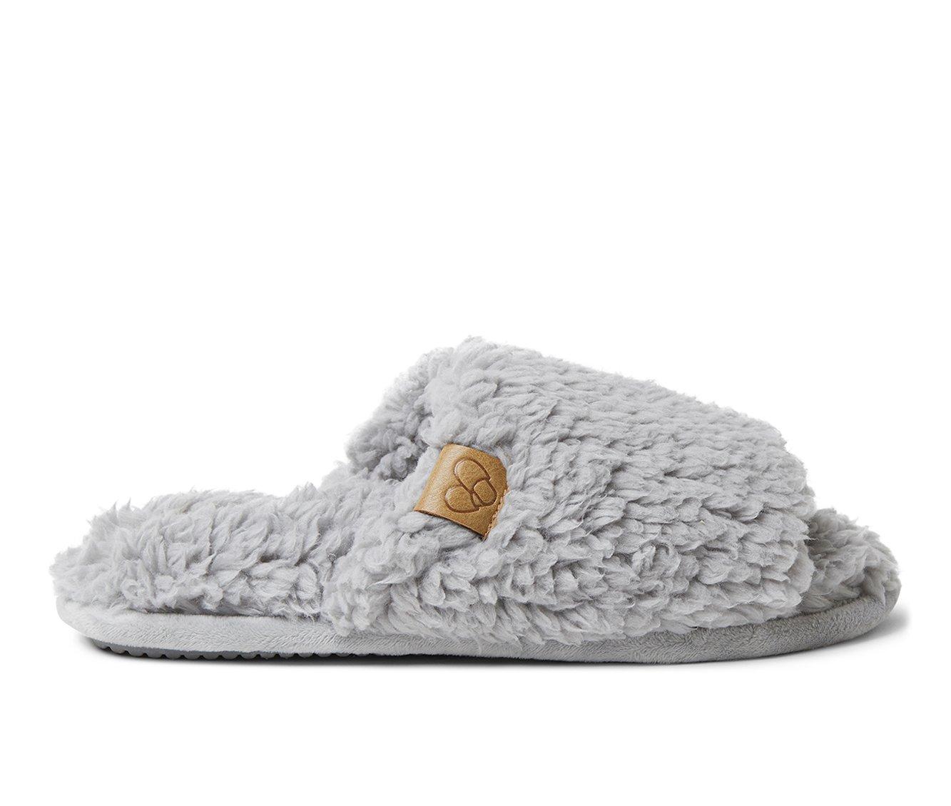 Women's Dearfoams Lane Teddy Slide Slippers