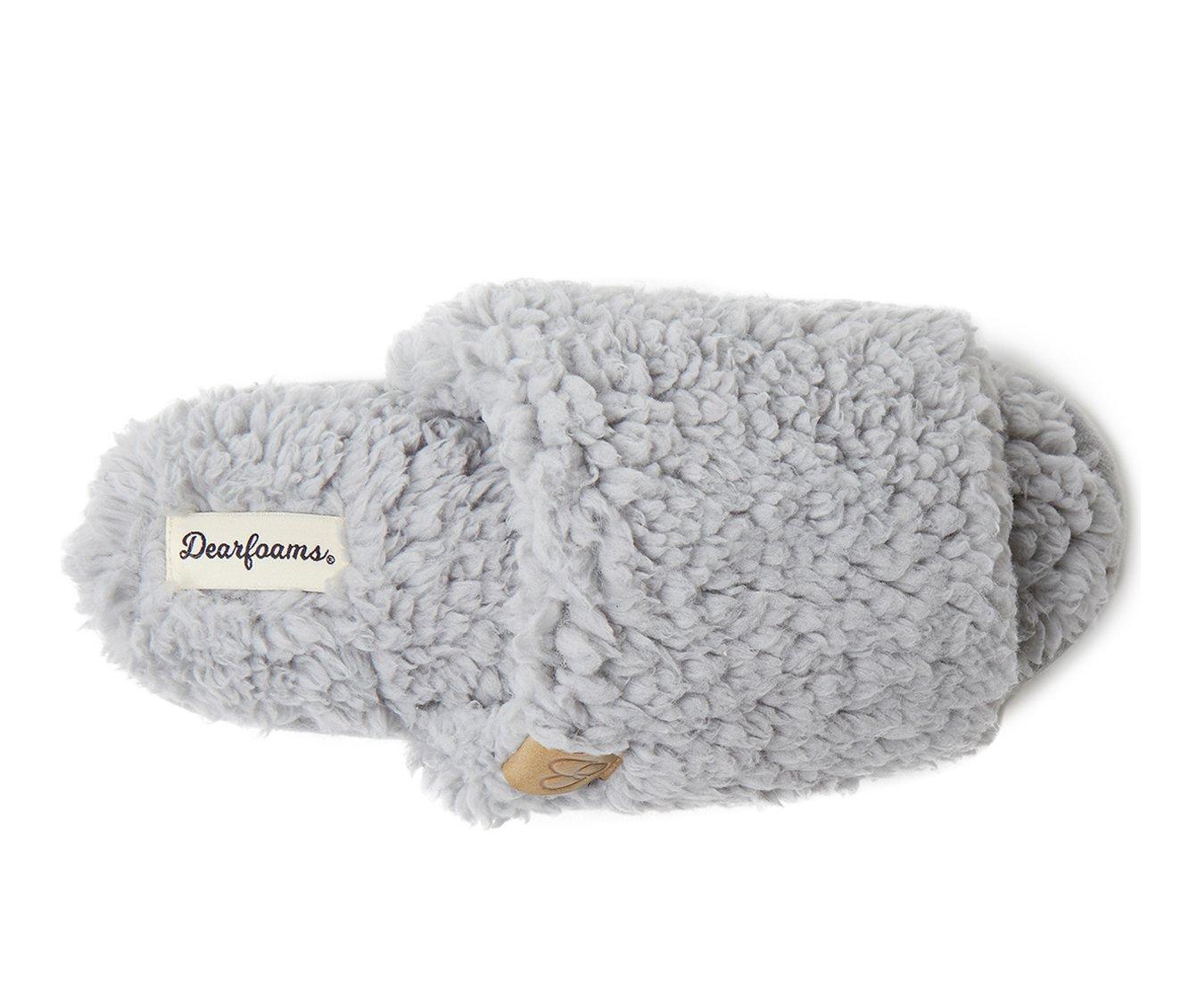 Women's Dearfoams Lane Teddy Slide Slippers
