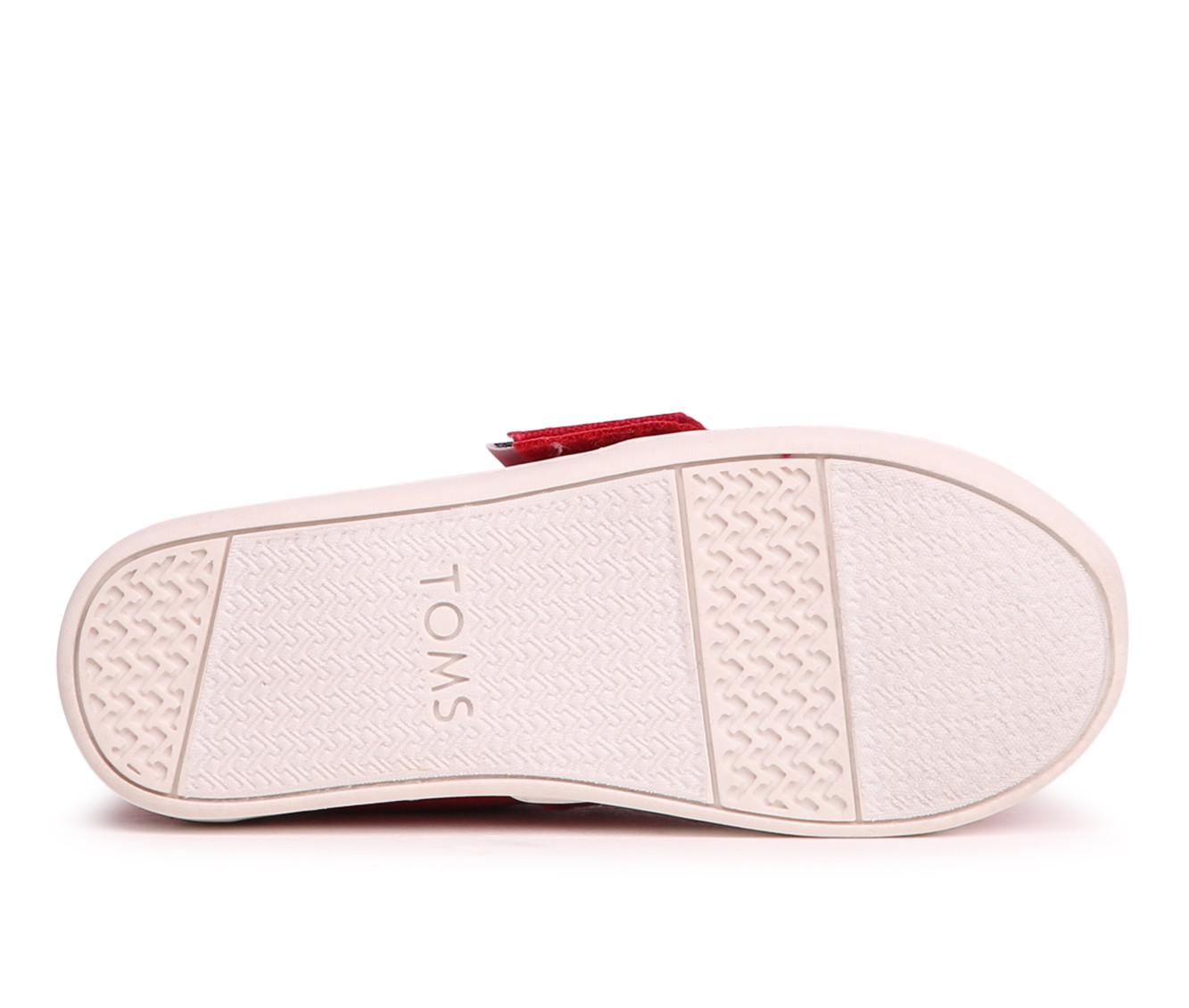Kids' TOMS Infant & Toddler & Little Kid Alpargata Red Slip-On Shoes