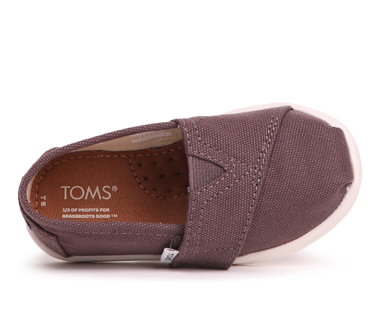 Kids' TOMS Infant & Toddler & Little Kid Tiny Alpargata Ash Shoes