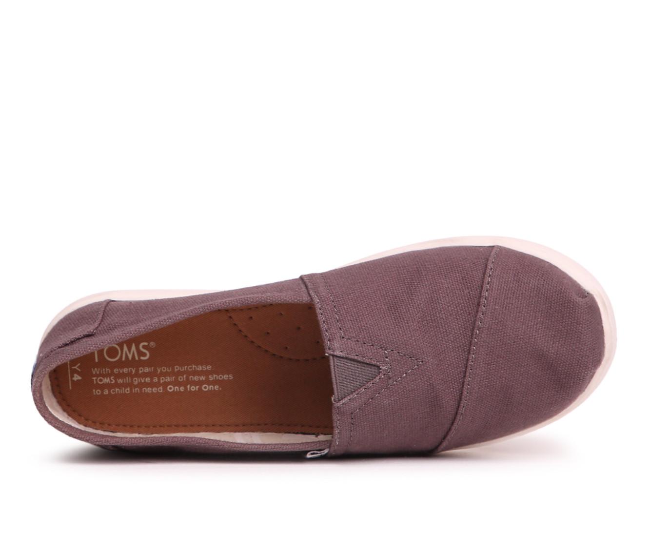 Girls' TOMS Little Kid & Big Kid Alpargata Ash Slip on