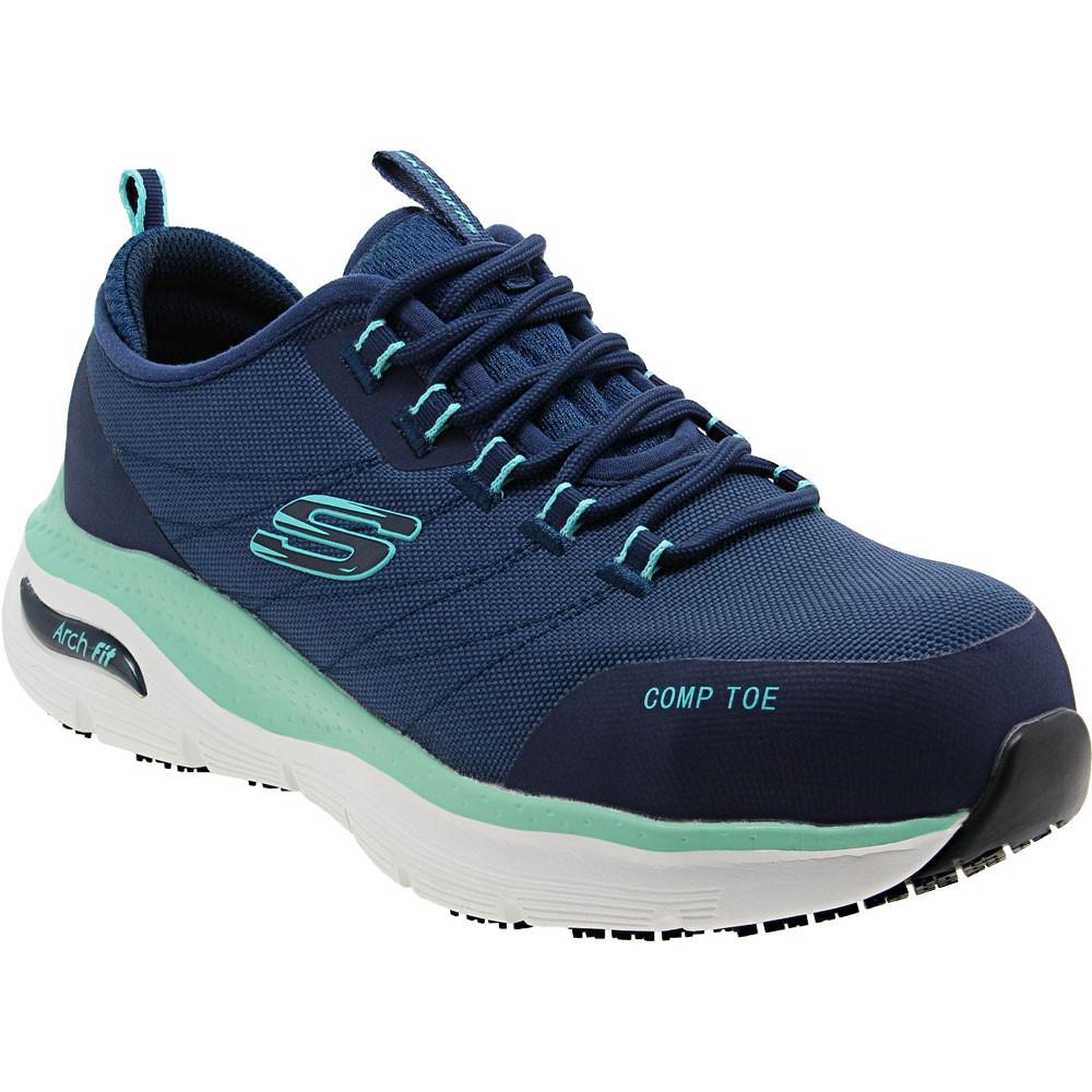 Women's Skechers Work Arch Fit SR Ebinal Work Shoes