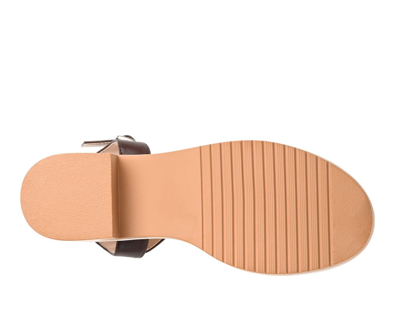 Women's Journee Collection Hilaree Block Heeled Sandals