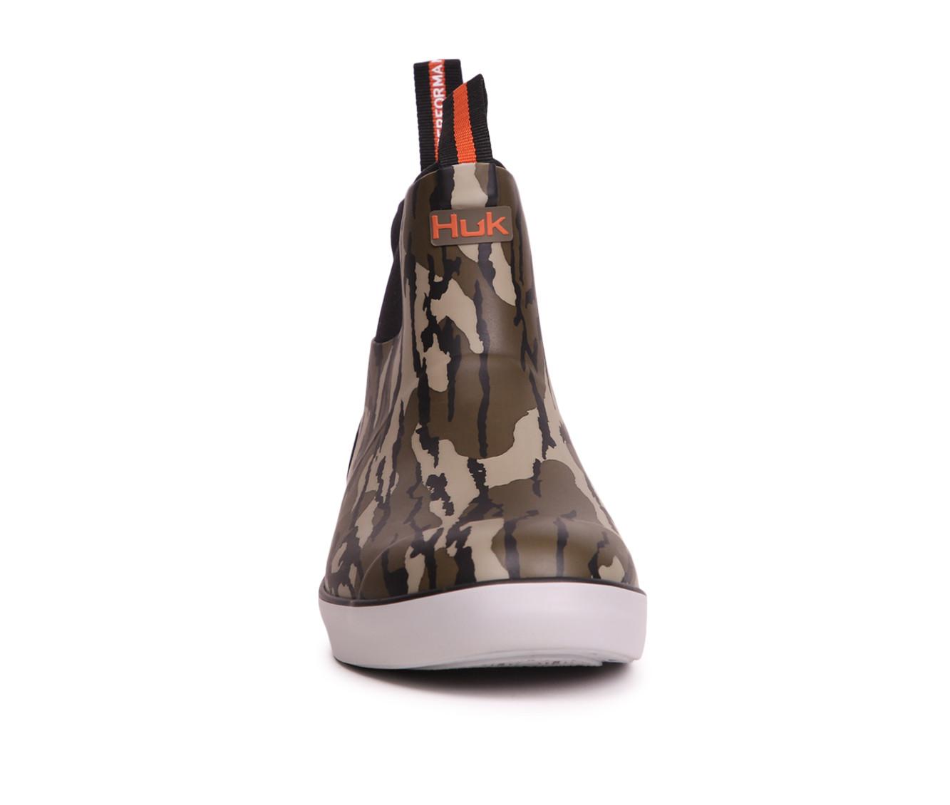 Men's Huk Mossy Oak Rogue Wave Rain Boots