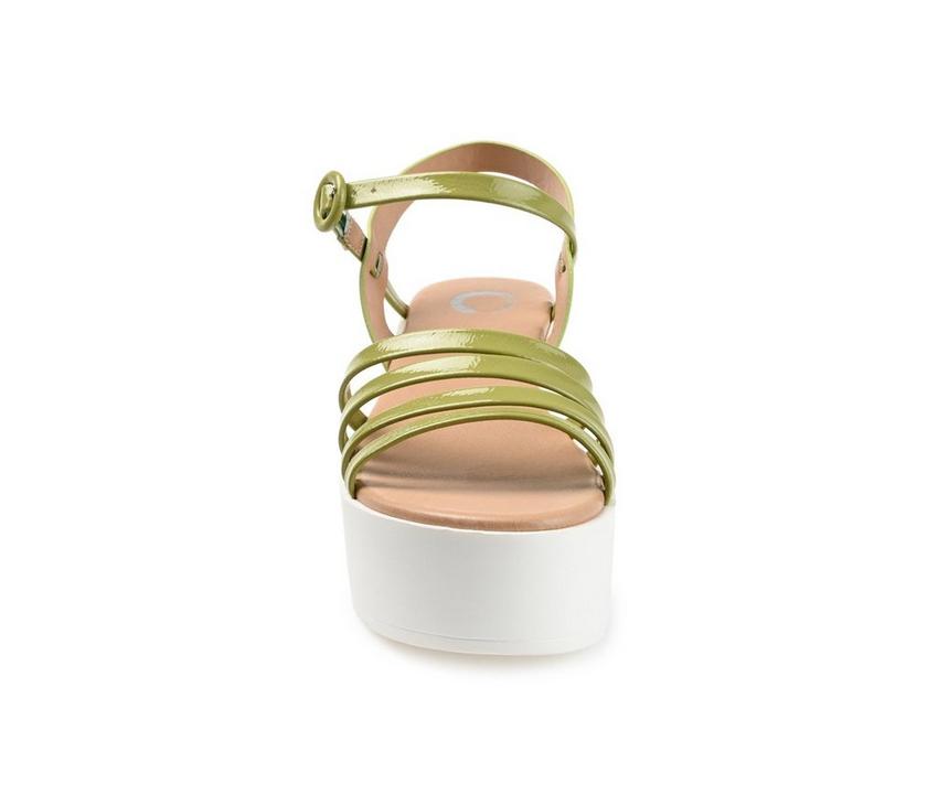 Women's Journee Collection Mirrage Platform Sandals