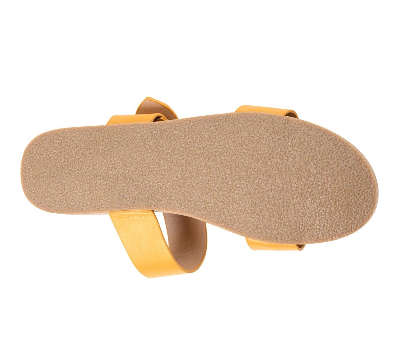 Women's Journee Collection Crysta Footbed Sandals