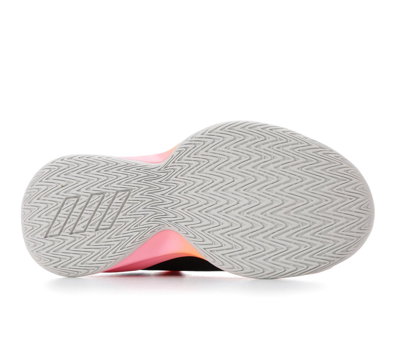 Girls' Adidas Little Kid & Big Kid Cross 'Em Up Wide Width Basketball Shoes