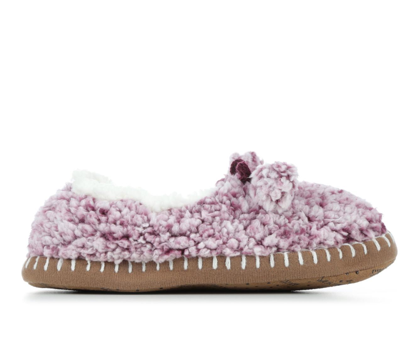 Muk luks women's pom ballerina online slippers