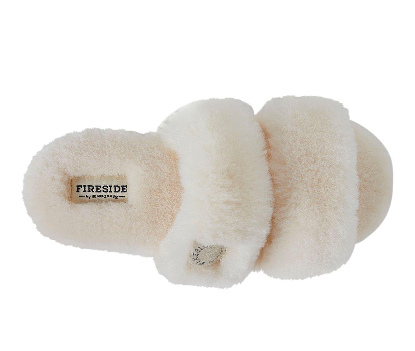 Women's Fireside by Dearfoams Benalla Genuine Shearling Slide