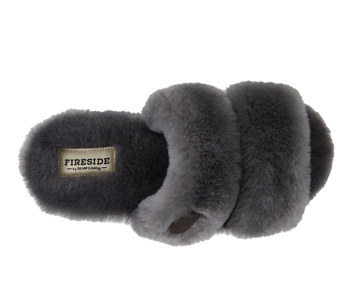 Women's Fireside by Dearfoams Benalla Genuine Shearling Slide