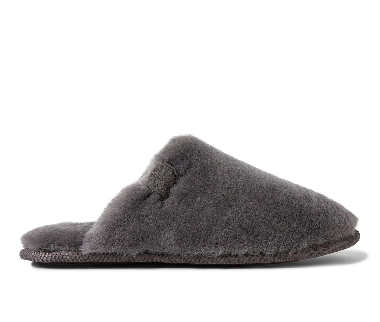 Fireside by Dearfoams Men's Broome Genuine Sherling Scuff Slippers