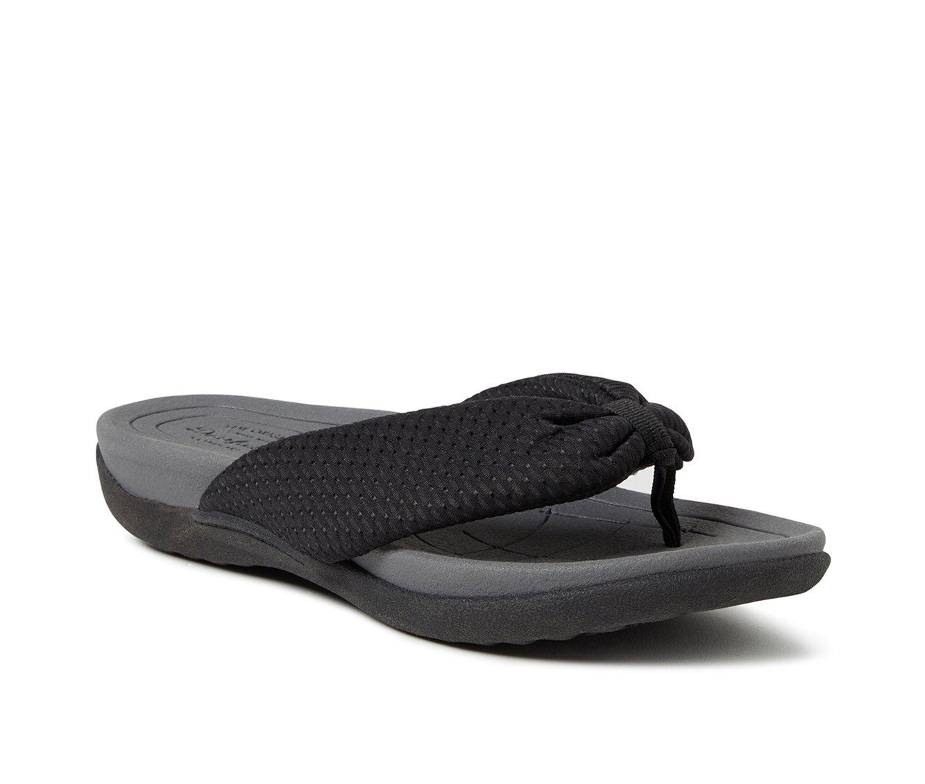 Women's Dearfoams OriginalComfort Low Foam Slide Thong Slipper