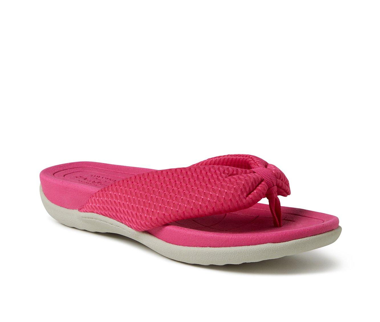 Women's Dearfoams OriginalComfort Low Foam Slide Thong Slipper