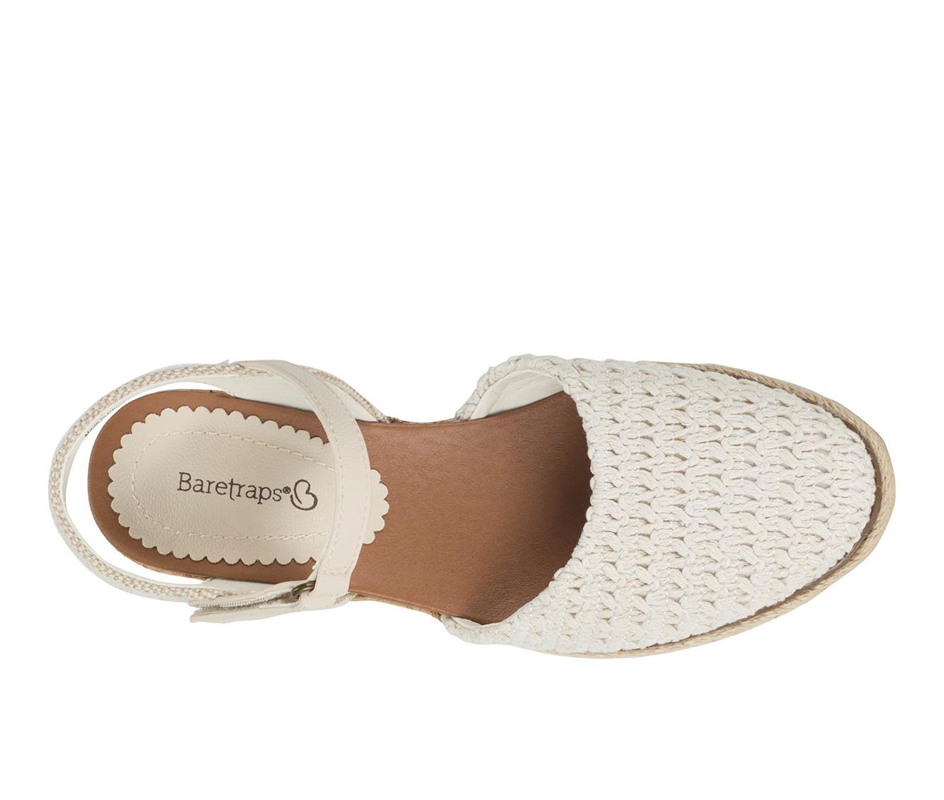 covered toe wedge sandals