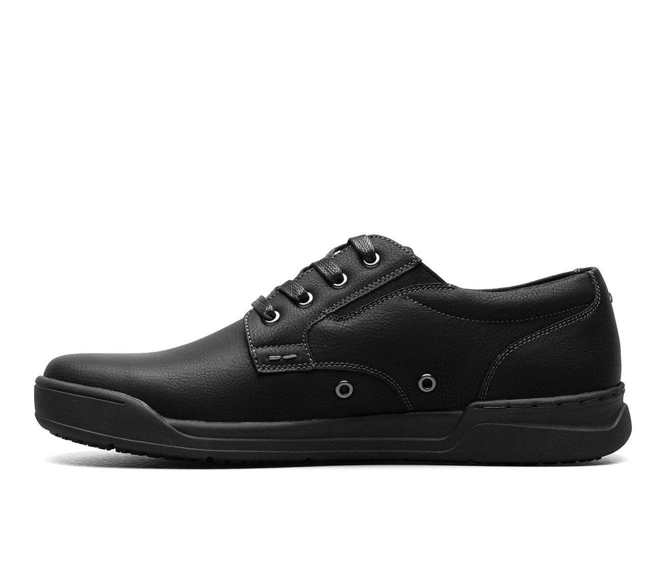 Men's Nunn Bush Tour Work Plain Toe Slip-Resistant Oxfords