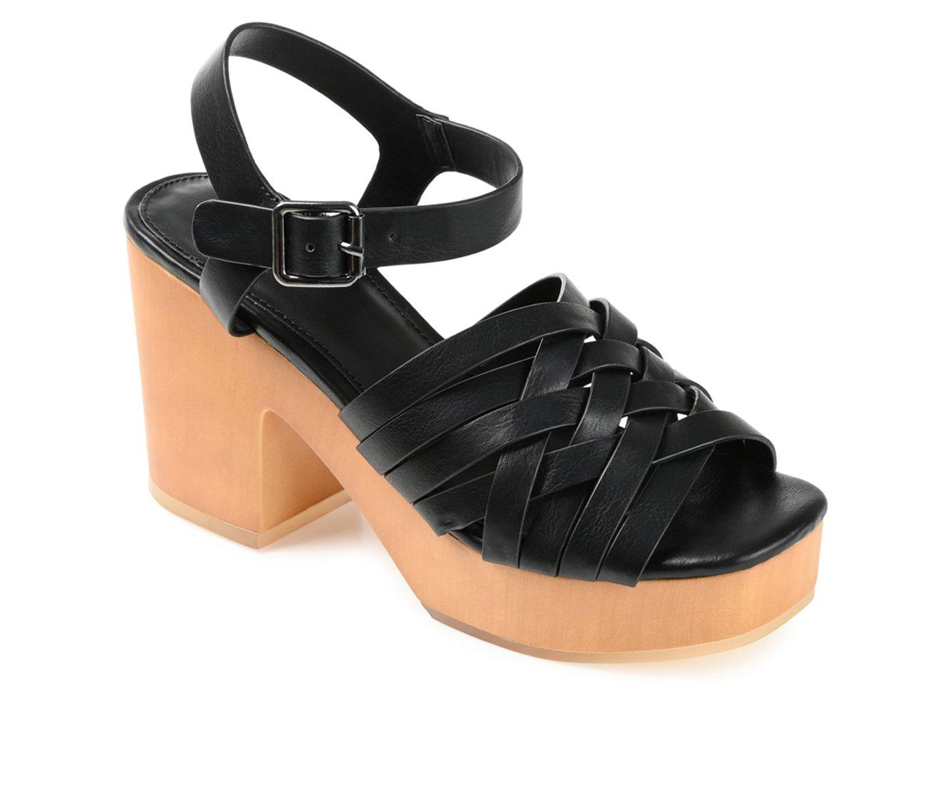 Women's Journee Collection Addisyn Platform Block Heel Sandals